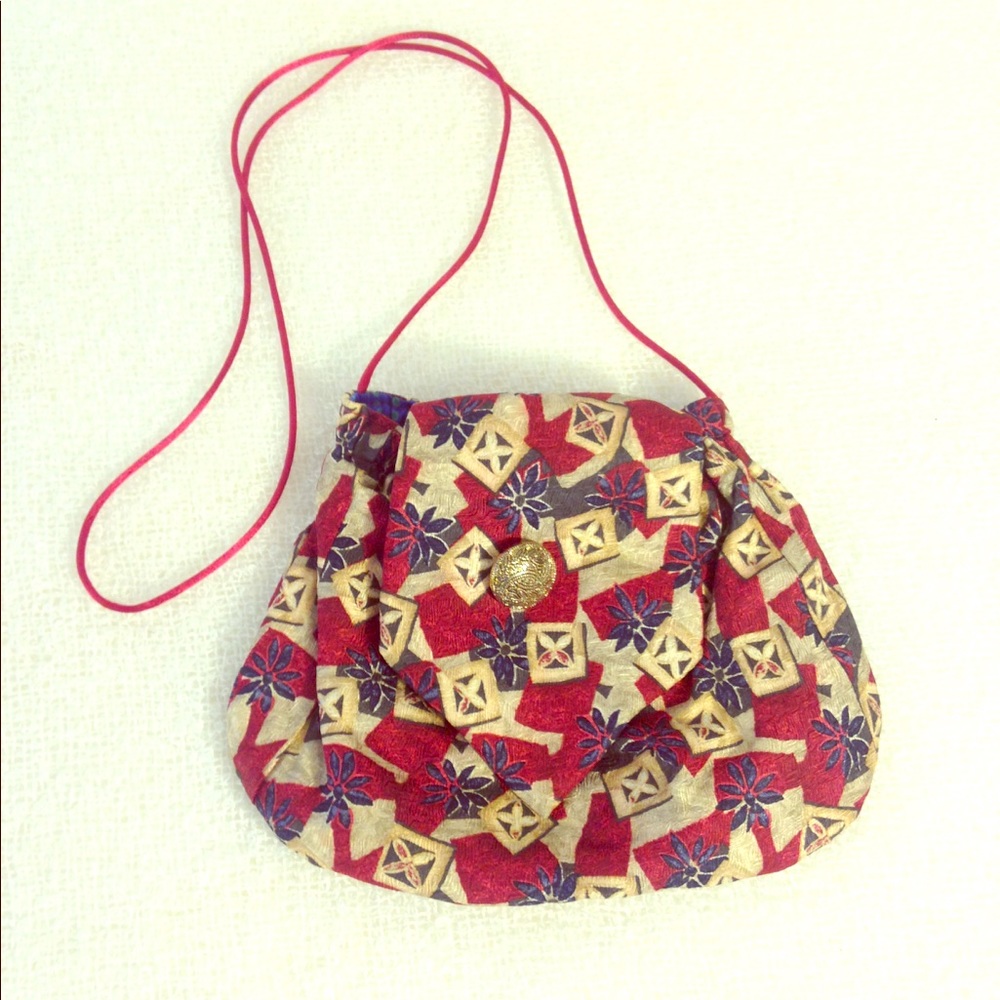 Small Necktie Purse Ted Tan Navy